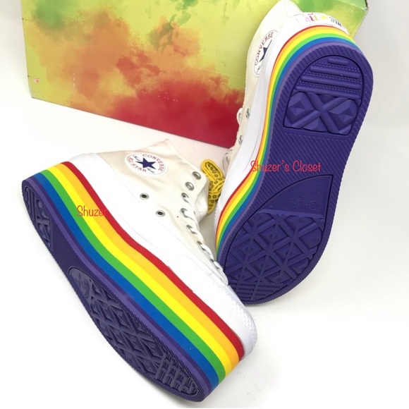 Converse PRIDE Platform sneaker - Extremely Rare - Picture 5 of 8